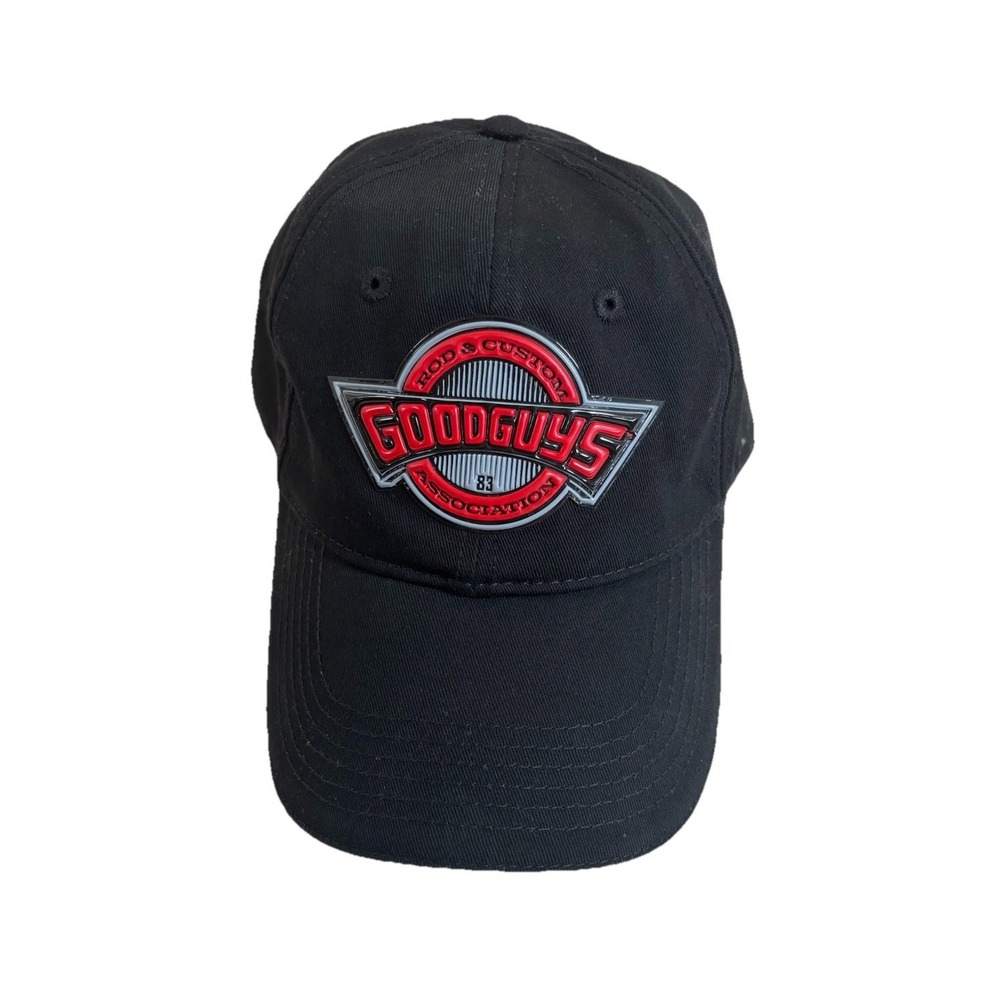 Good Guys Rod & Custom Association Snapback Hat Baseball Cap Black, Cars Hot Rod
